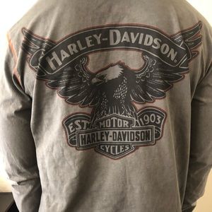 Harley Davidson Long sleeve biker shirt